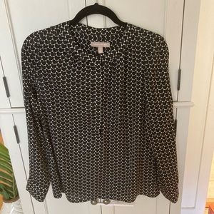 Banana Republic Heart Blouse